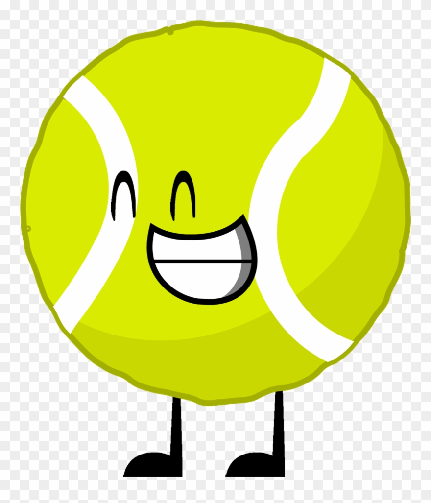 Tennis Ball Clipart Bfdi - Clipart Tennis Balls - Png Download
