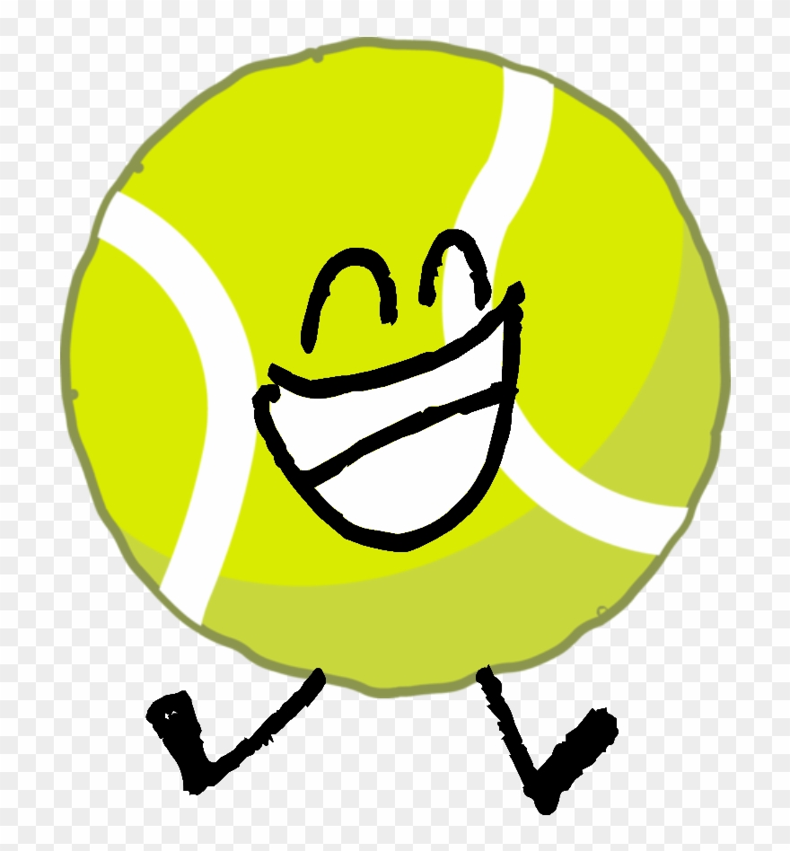 Tennis Ball Clipart Bfdi - Battle For Dream Island Tennis Ball - Png Download