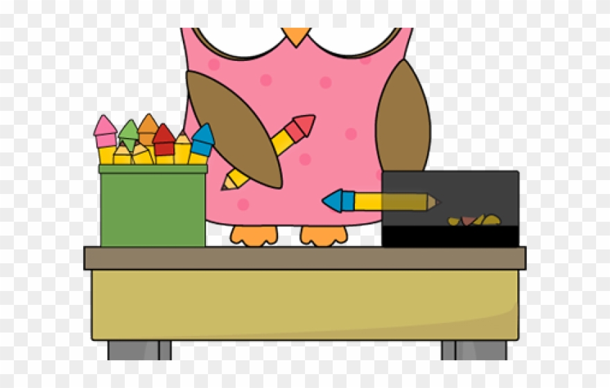 Pencil Sharpener Clipart Eraser - Owl Classroom Clipart - Png Download