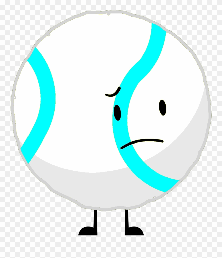 Tennis Ball Clipart Bfdi - Tennis - Png Download