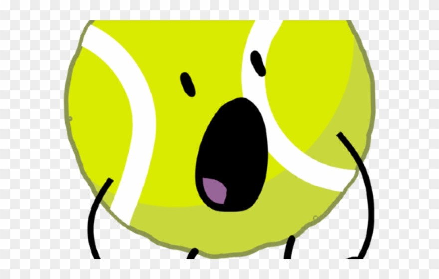 Tennis Ball Clipart Bfb - Bfb Tennis Ball Pose - Png Download