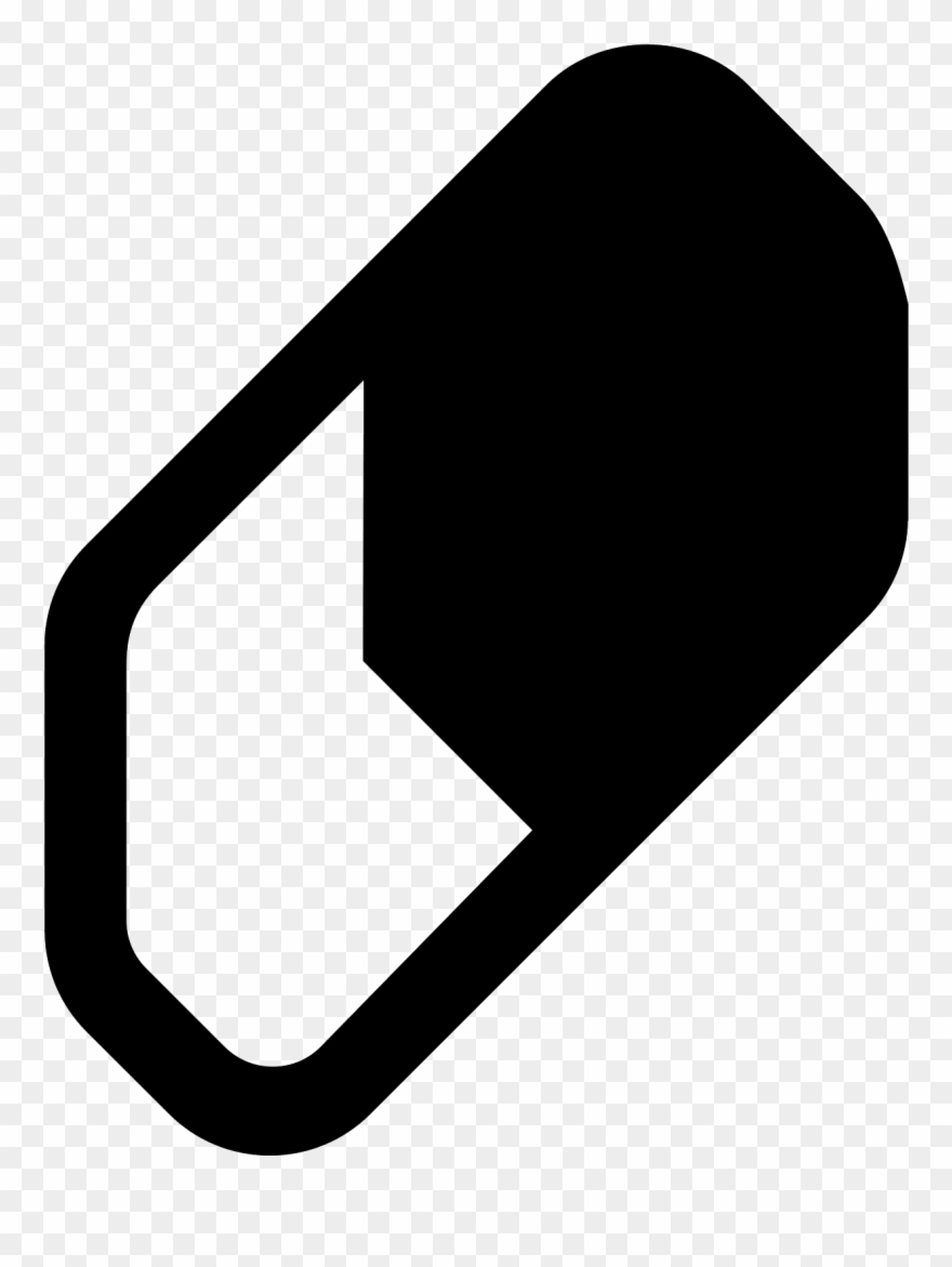 Eraser Icon - Eraser Icon Png Clipart