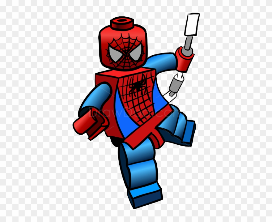 Lego Clipart Lego Clipart At Getdrawings Free For Personal - Lego Super Heroes Drawing - Png Download