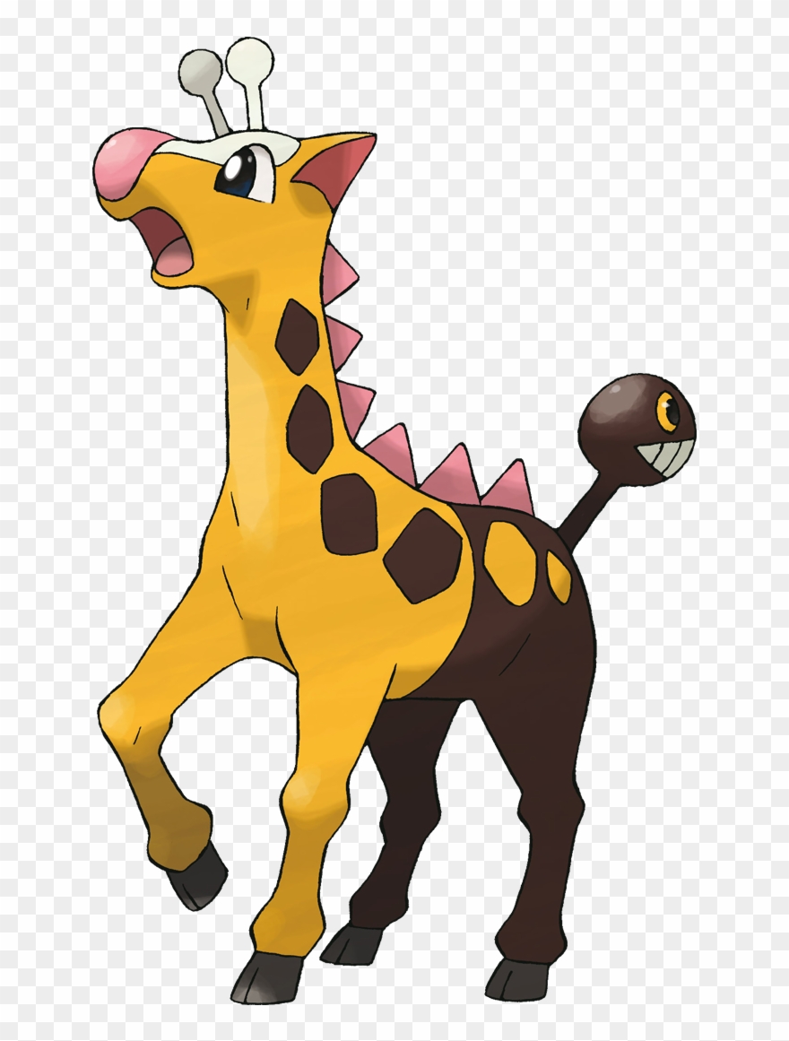 Top Ten Cutest - Pokemon Girafarig Clipart