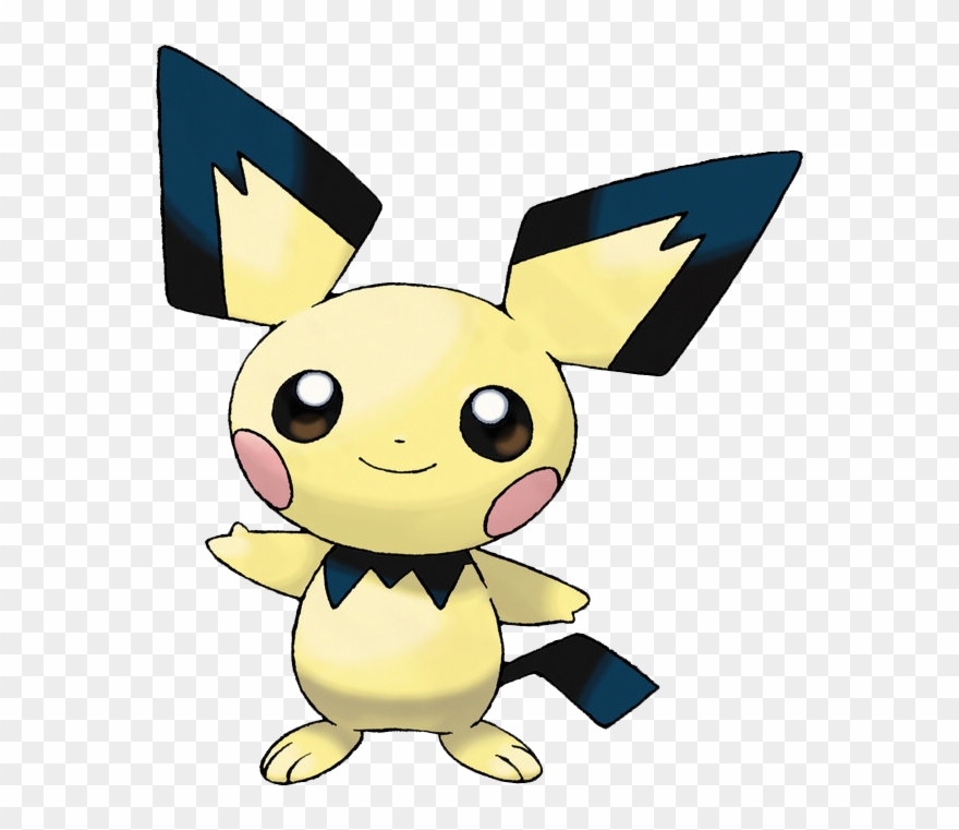 Pokemon Clipart Pikachu Tail - Pikachu Evolution - Png Download