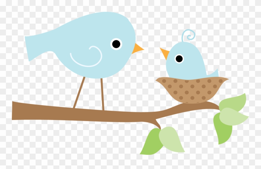 Index Of Cdn Babybirdclipartjpg - Invitaciones Para Baby Shower Pajaritos - Png Download