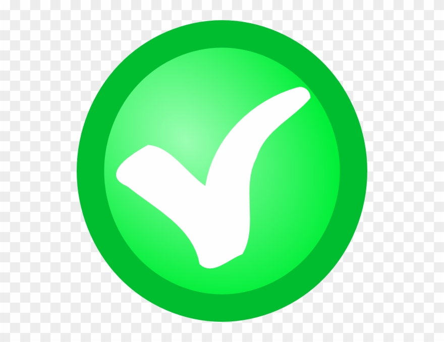 How To Set Use Small White Check Mark On Green Circle Clipart