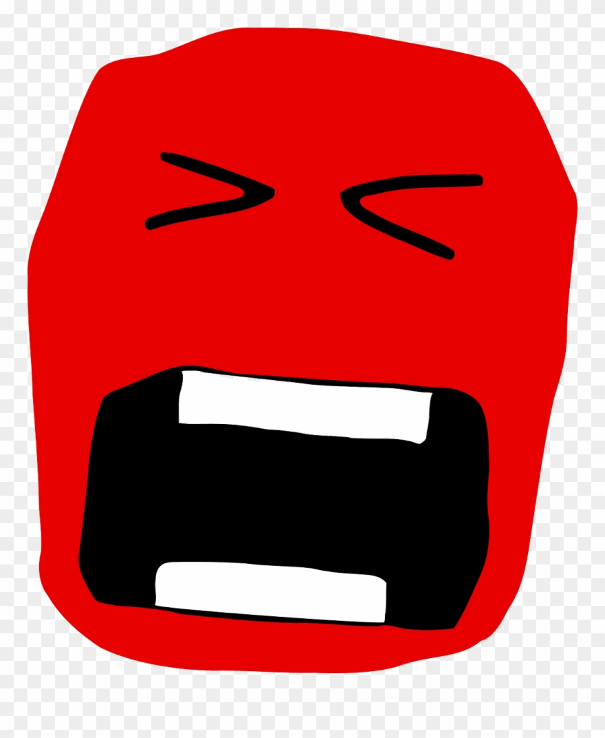 Emotion Clip Art Download - Funny Screaming Face Png Transparent Png