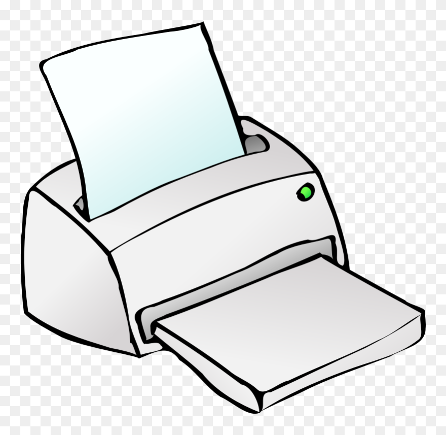 Clipart Info - Printer Clip Art - Png Download