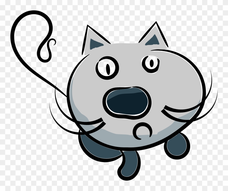 Free Katze Mit Telefon Free Cat - Clip Art - Png Download