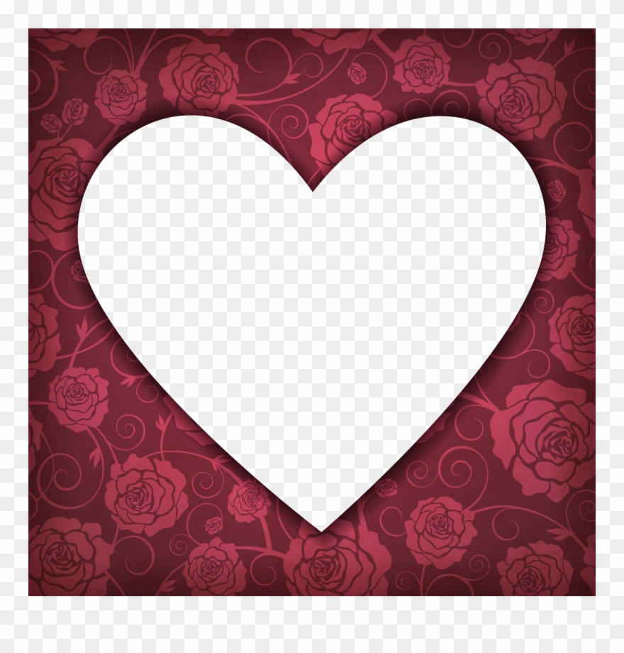 Heart Clip Art, Frame Gallery, Heart Frame, Frame Clipart, - Heart Frame - Png Download