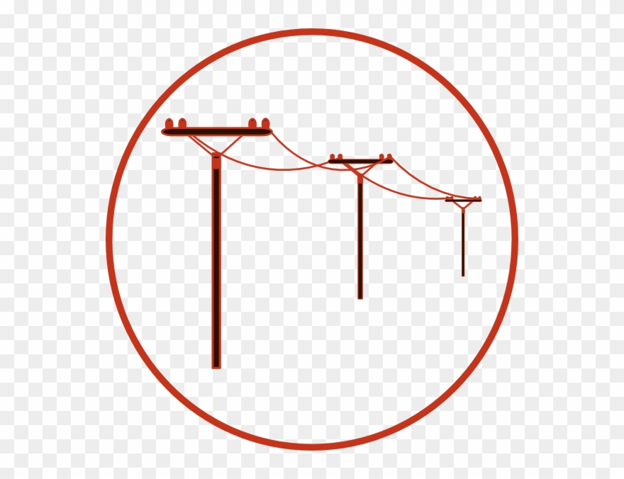 Electricity Poles Clip Art - Png Download