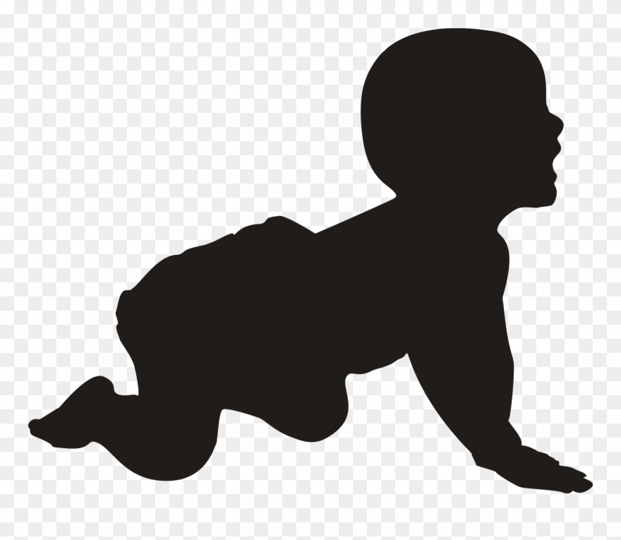 Diaper, Icon Fincastle Herald - Baby Outline Clip Art - Png Download