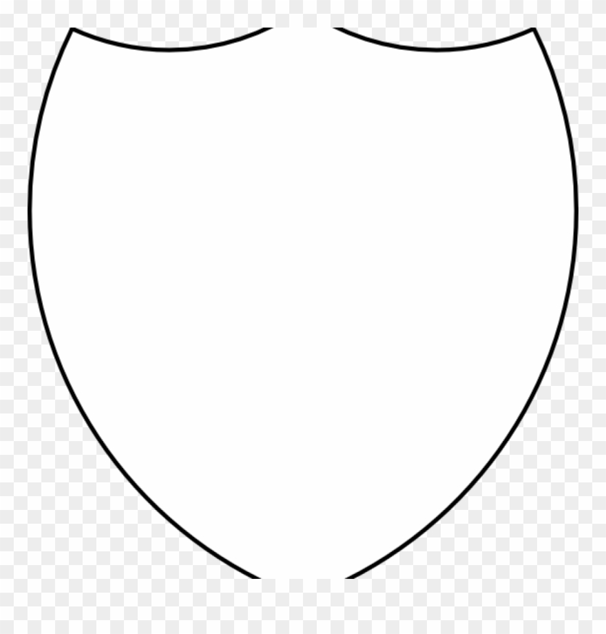 Free Shield Clipart Shield Template Shield Outline - Shield Of Coat Of Arms - Png Download