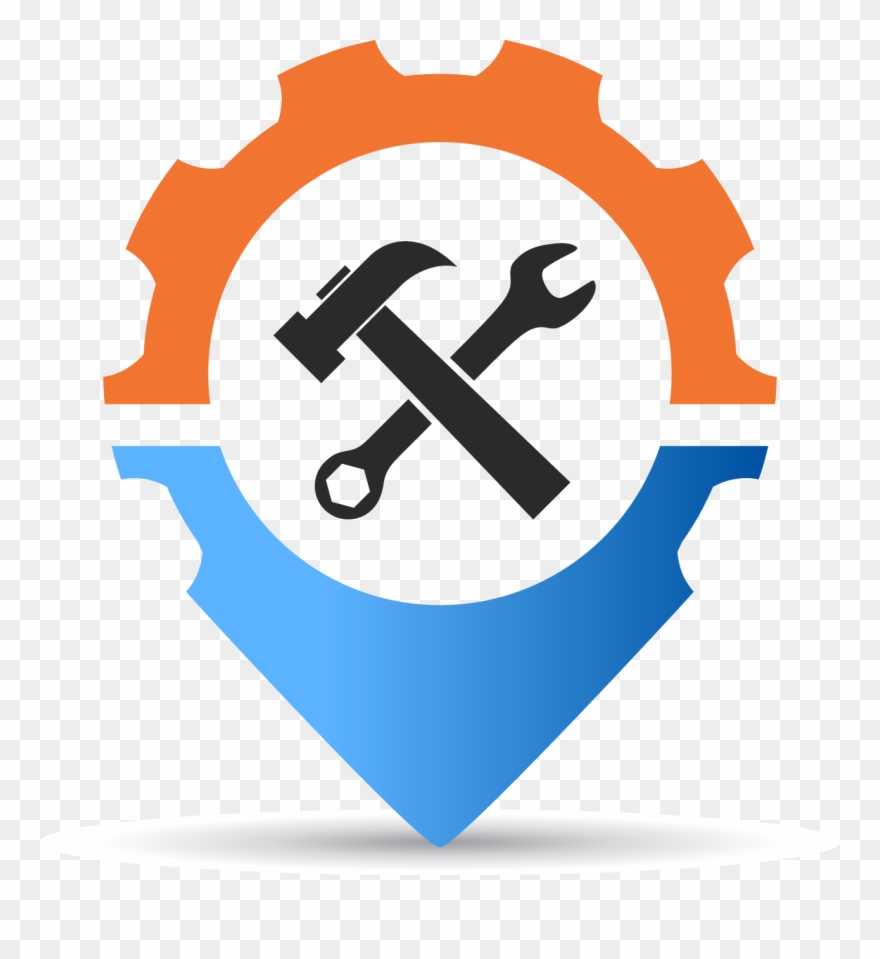 Logo Business Clip Art - Technical Service Logo - Png Download