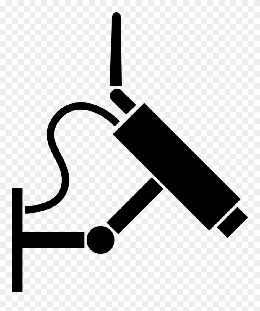Onlinelabels Clip Art Security - Clip Of Security Camera - Png Download