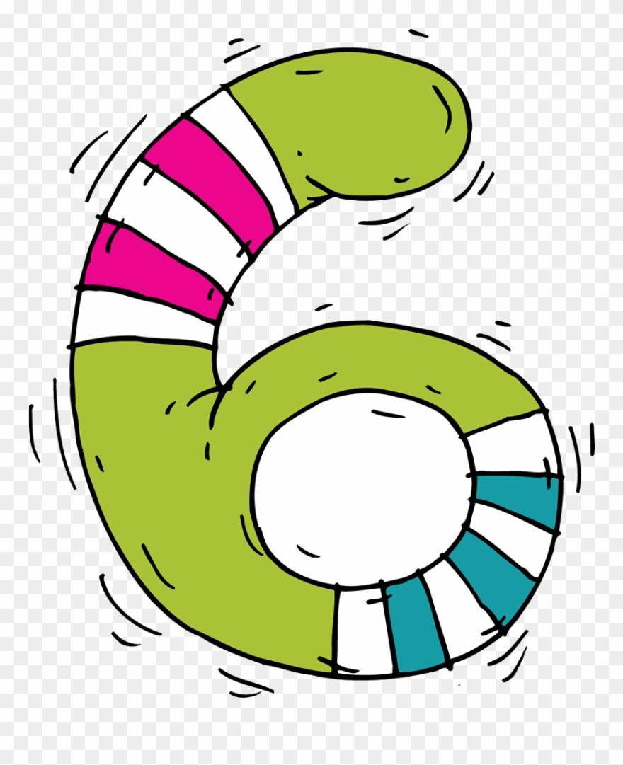 06-six - Art Clipart