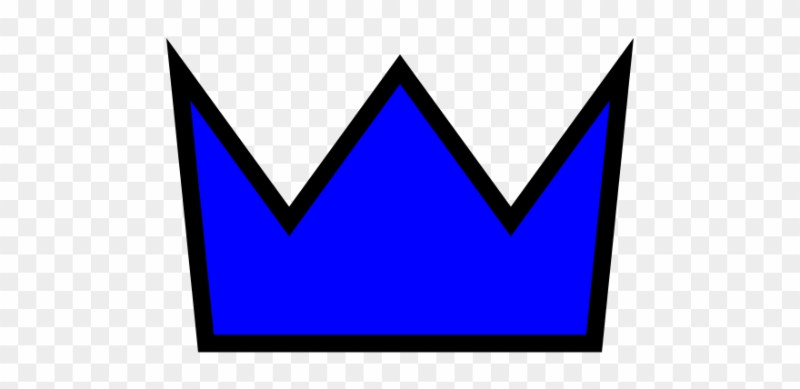Crown Blue Clip Art At Clker - Blue King Crown Png Transparent Png