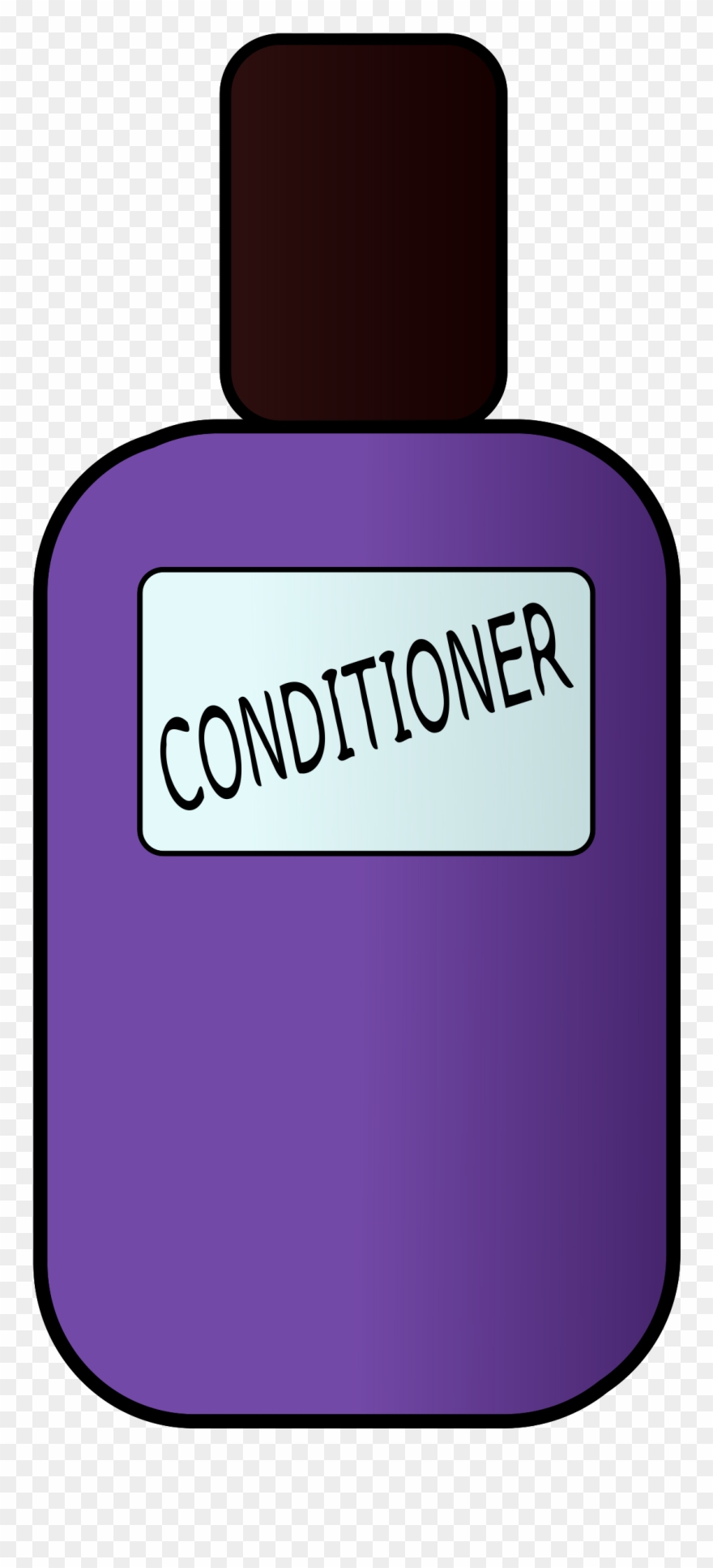 Clipart Conditioner Big Image - Bottle - Png Download
