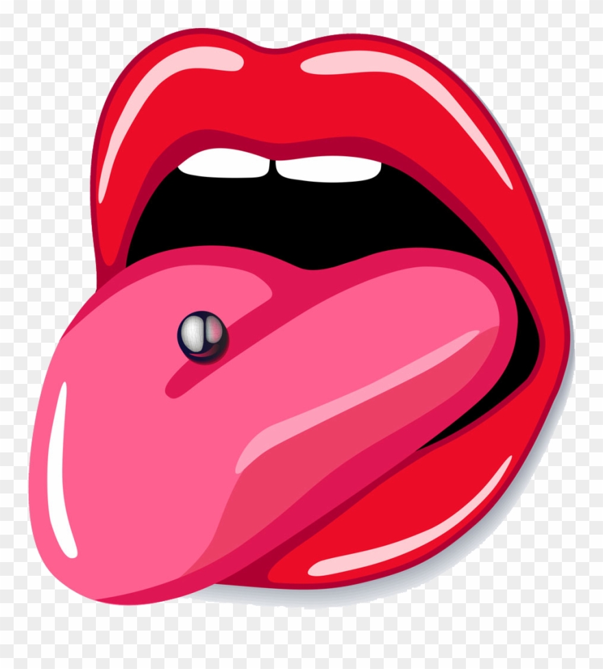 Instagram Clipart Tongue - Transparent Tongue - Png Download