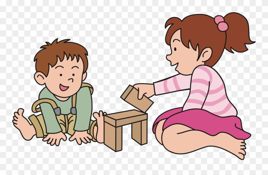 Baby Playing Clipart Children Playing Png - Play Clipart Png Transparent Png