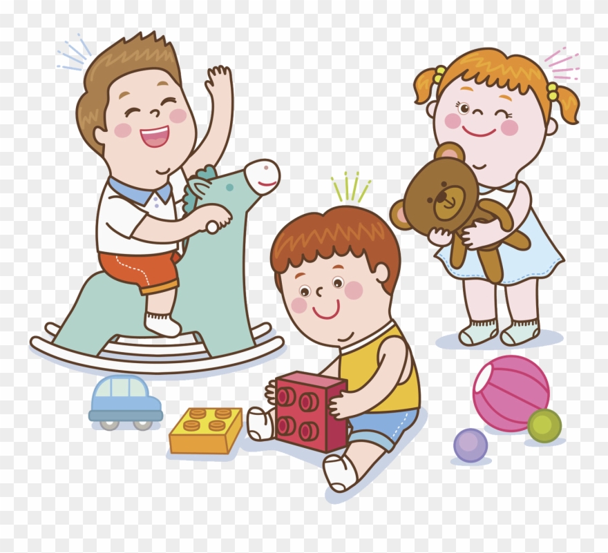 Blocks Free Child Clip Art Lovely Style - Png Download