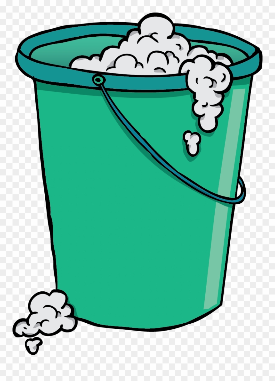 Bucket With Soap - Soap Bucket Png Clipart