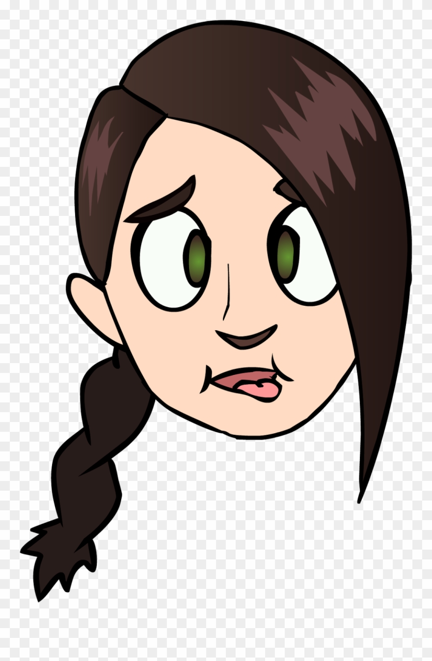 Png Freeuse Download Confused Drawing Portrait - Cartoon Clipart