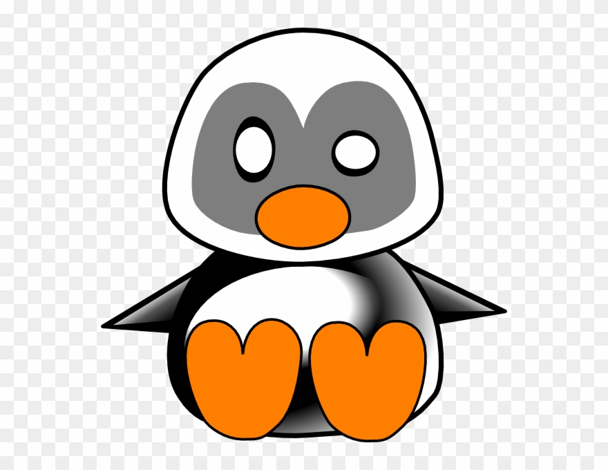 Baby Penguin Clip Art - Clip Art - Png Download
