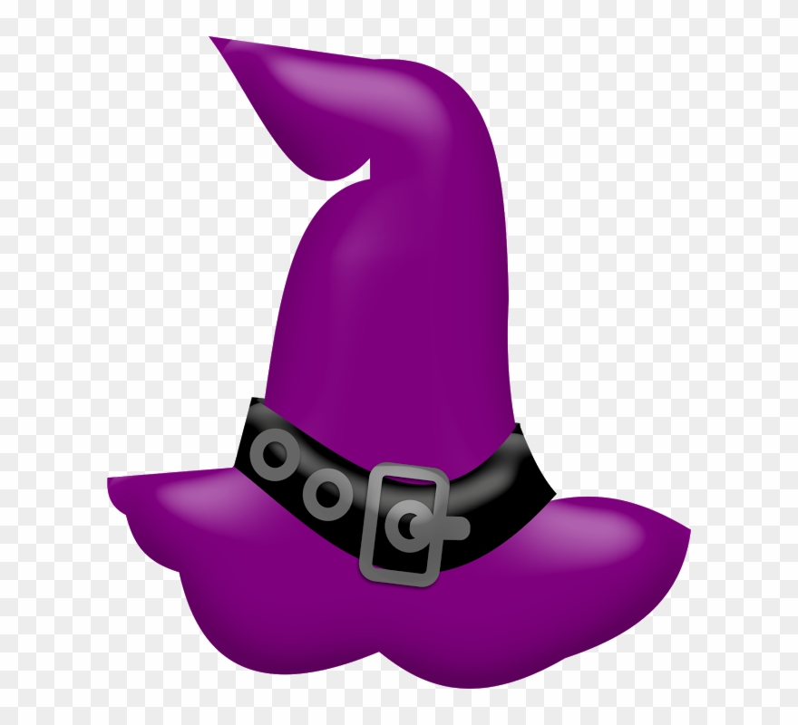 Halloween Witch Hat * - Halloween Clipart Witch Hat - Png Download