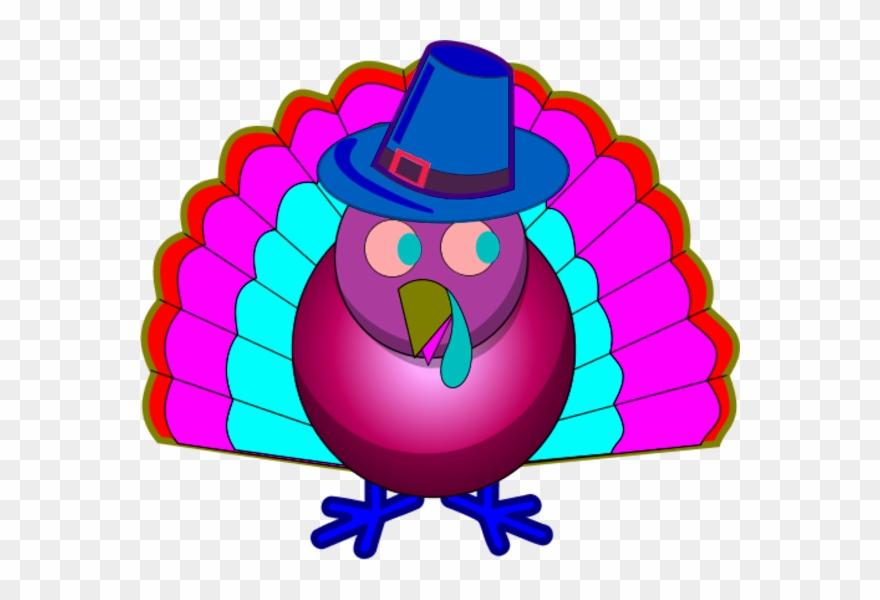 Clip Arts Related To - Clip Art Turkey Colorful - Png Download