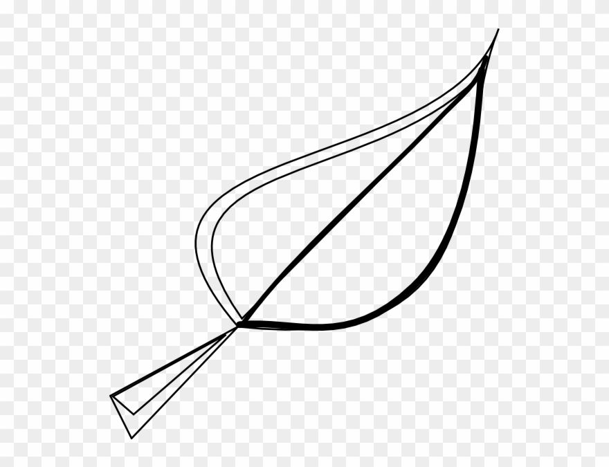 Leaves Black And White Png Clipart