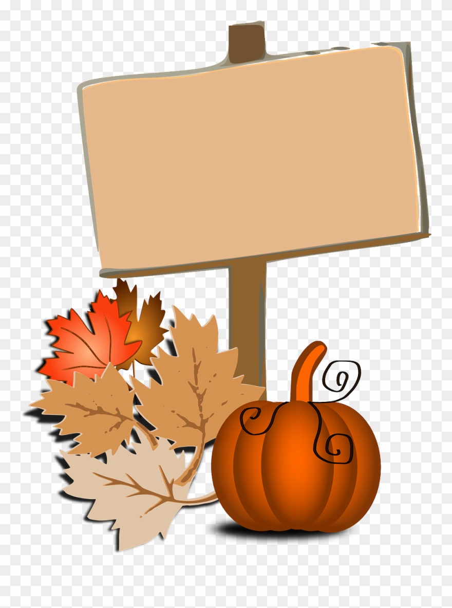1281434779 Fall Clip Art - Fall Sign Clip Art - Png Download