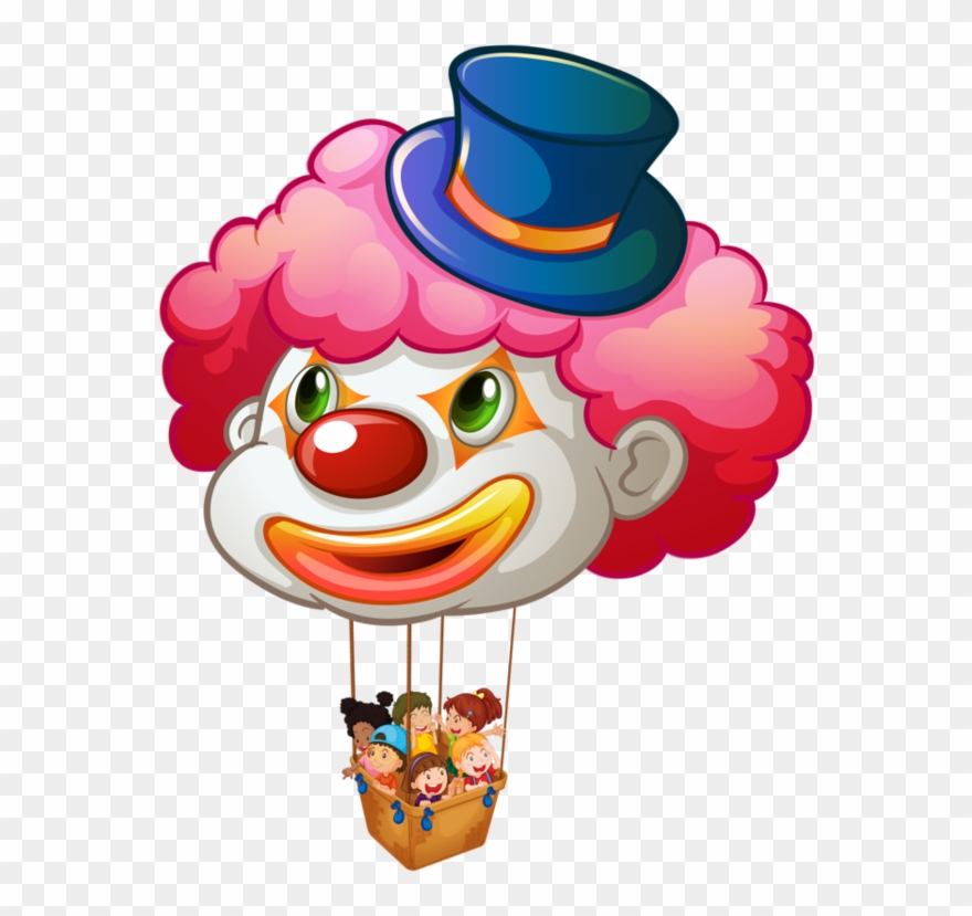Clip Art - Caritas De Payasos Animados - Png Download