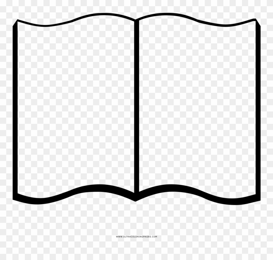 Open Book Picture Freeuse Stock Black And White - Desenho Livro Para Colorir Clipart
