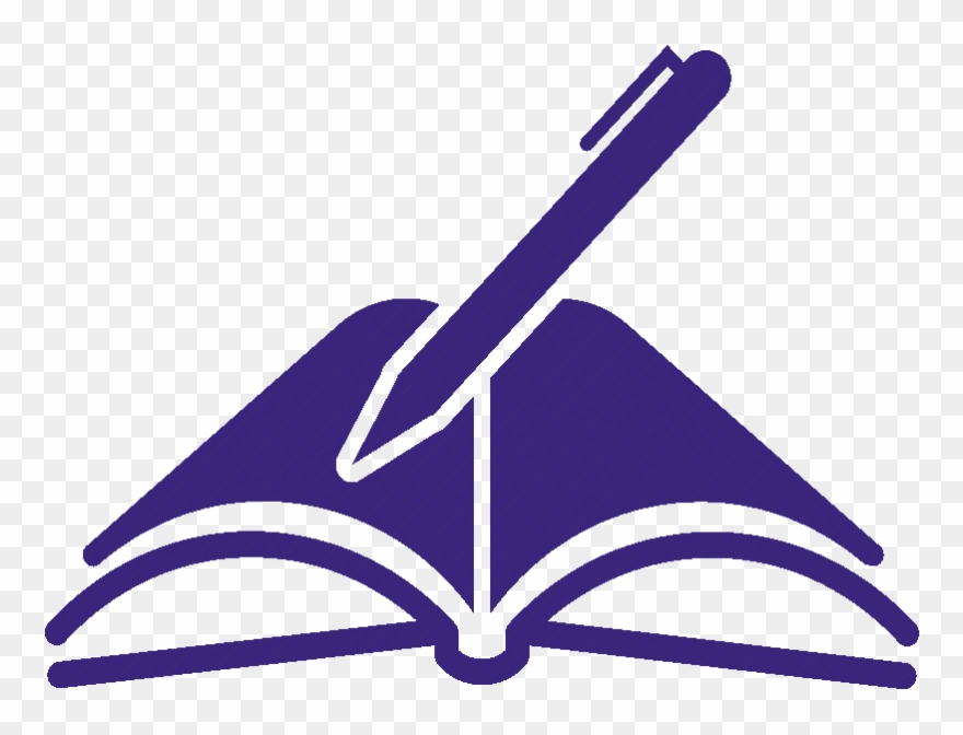 Pen Clipart Open Book - Book & Pen Logo - Png Download