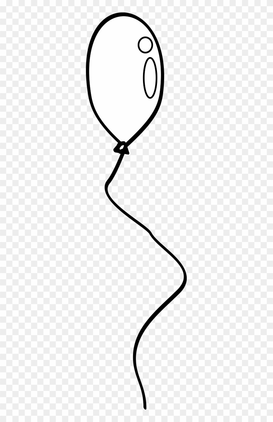 Balloon With Highlight Bubbles,birthday Balloon,helium - Balloon Clipart