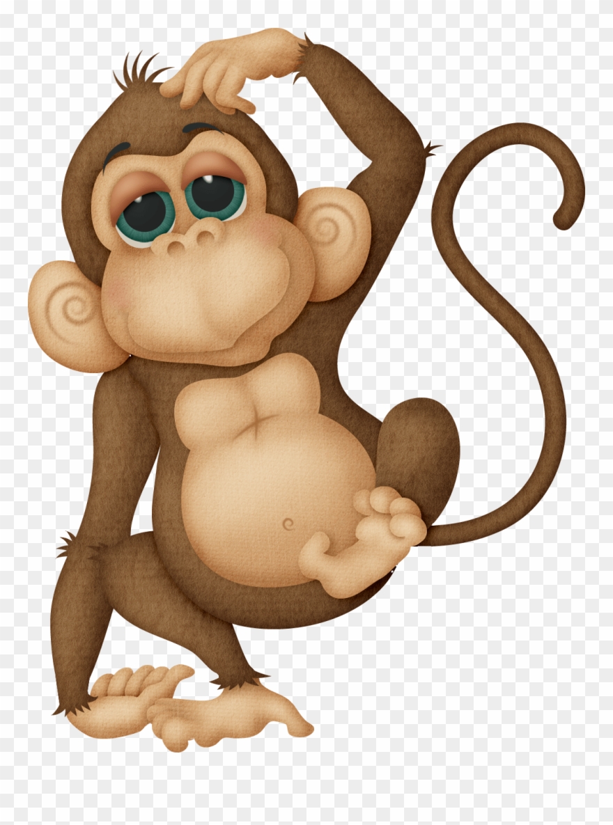 Monkeys Clipart Foot - Monkey Png Transparent Png
