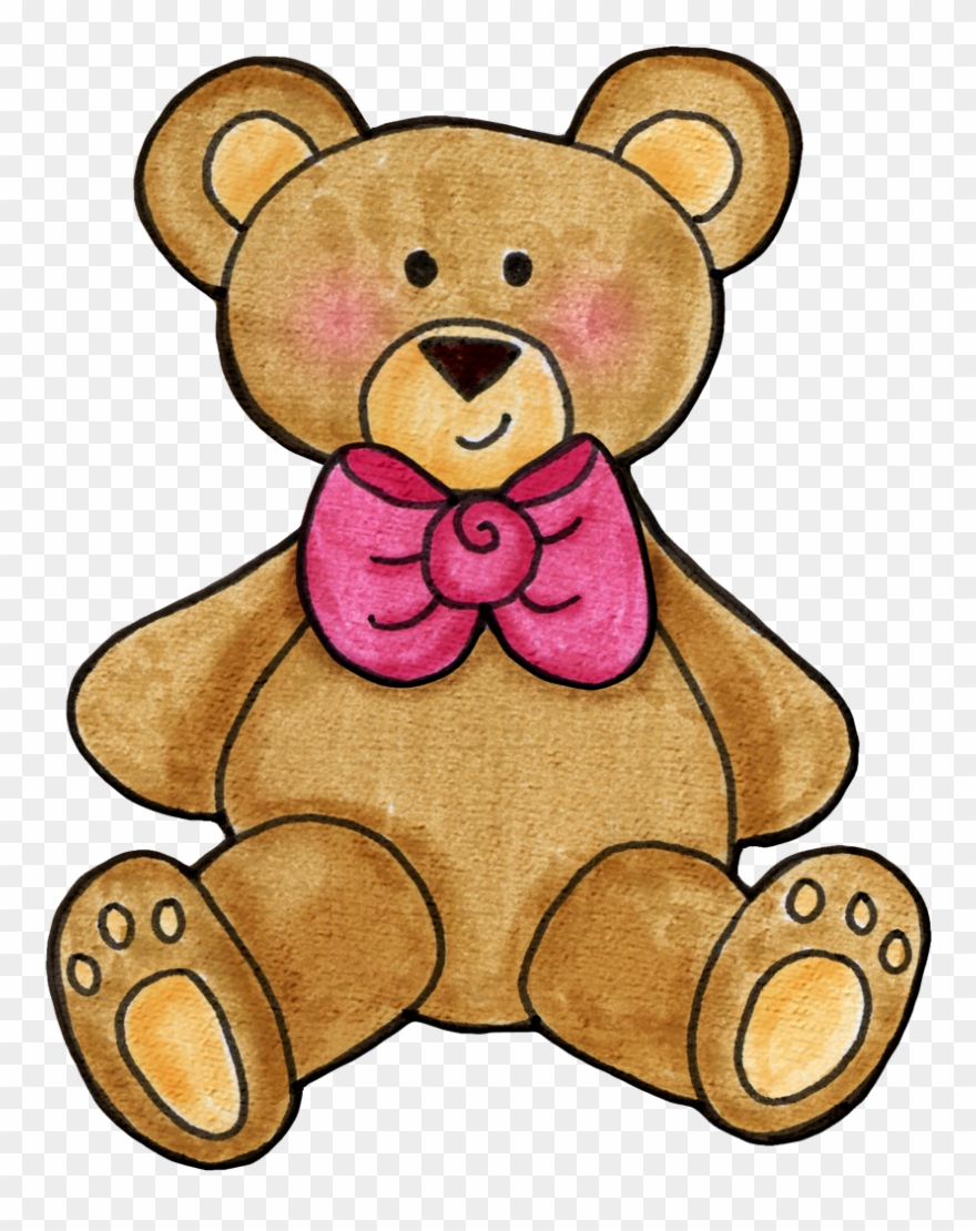 Plantillas Baby Shower ,de La Web - Baby Shower Invitation Girl Bear Clipart