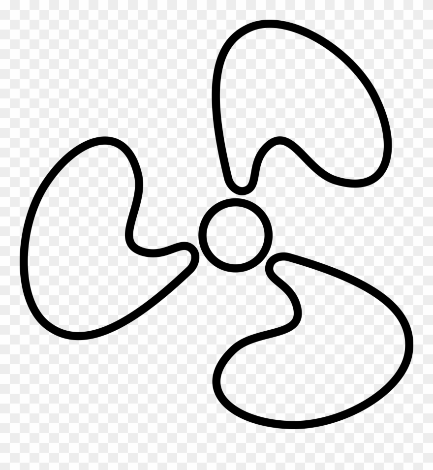Fan Wiring Diagram Electronic Symbol Electrical Wires - Fan Symbol Clipart