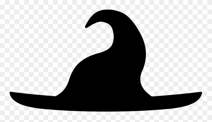 Making A New Character By Jackson93 - Witch Hat Silhouette Transparent Clipart