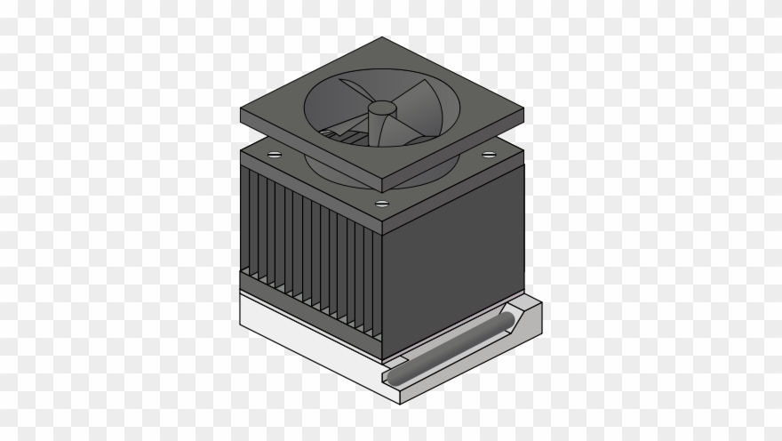 Cpu Heatsink Fan Socket Clipart Png Transparent Png