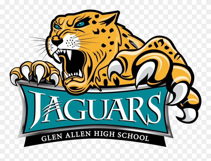 Jaguar Clipart High School - Glen Allen High School Logo - Png Download