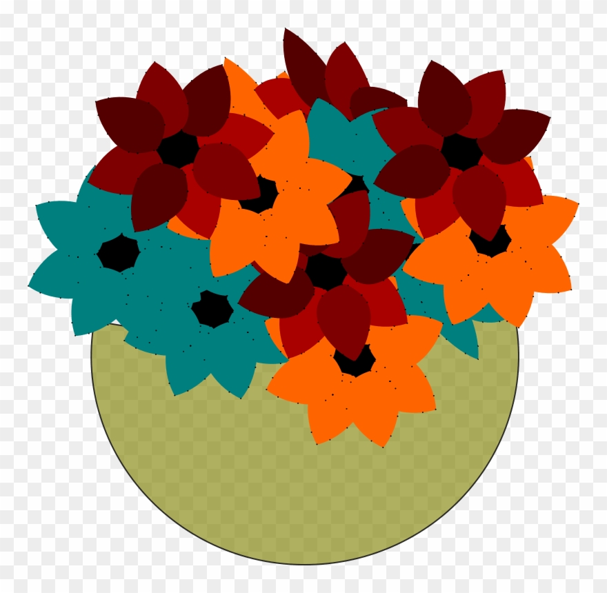 Floral Design Common Sunflower Orange Sunflower Seed - Common Sunflower Clipart