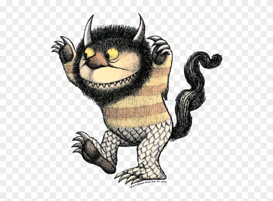 Where The Wild Things Are Carol Men's Regular Fit T-shirt - Wild Things Are Characters Clipart