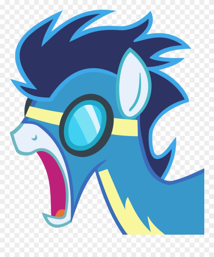 Why Would You Do Such A Horrible Thing Like Waste Good - Mlp Soarin Shocked Vector Clipart