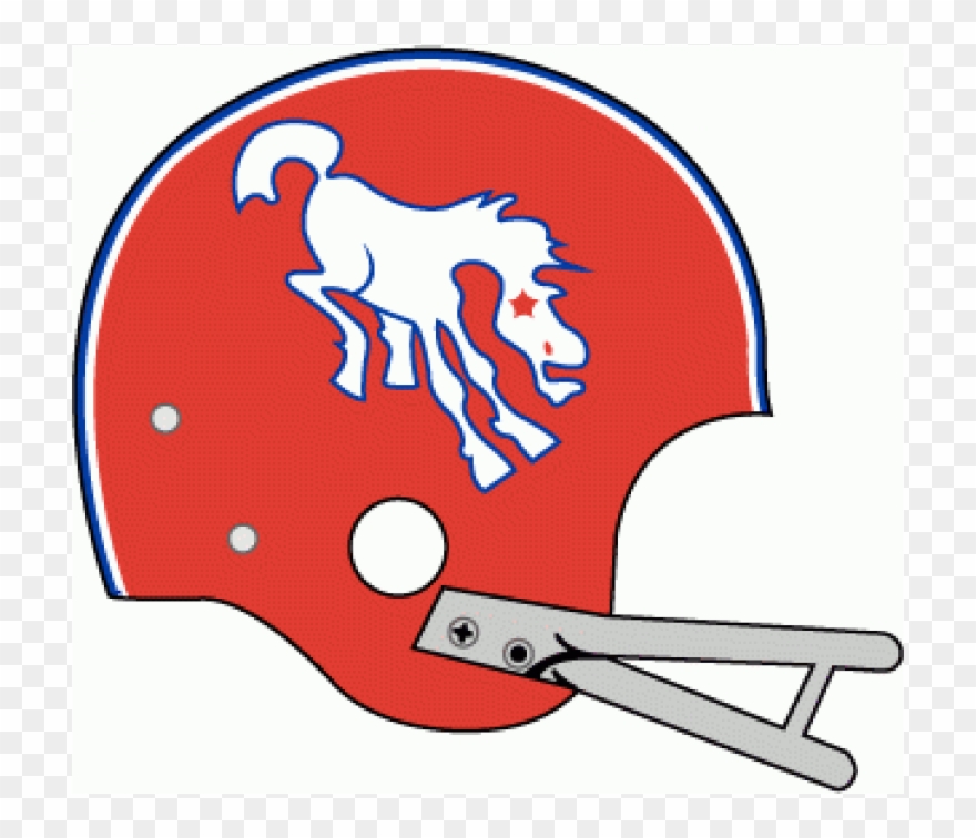 Denver Broncos Iron Ons - Old Kc Chiefs Helmet Clipart