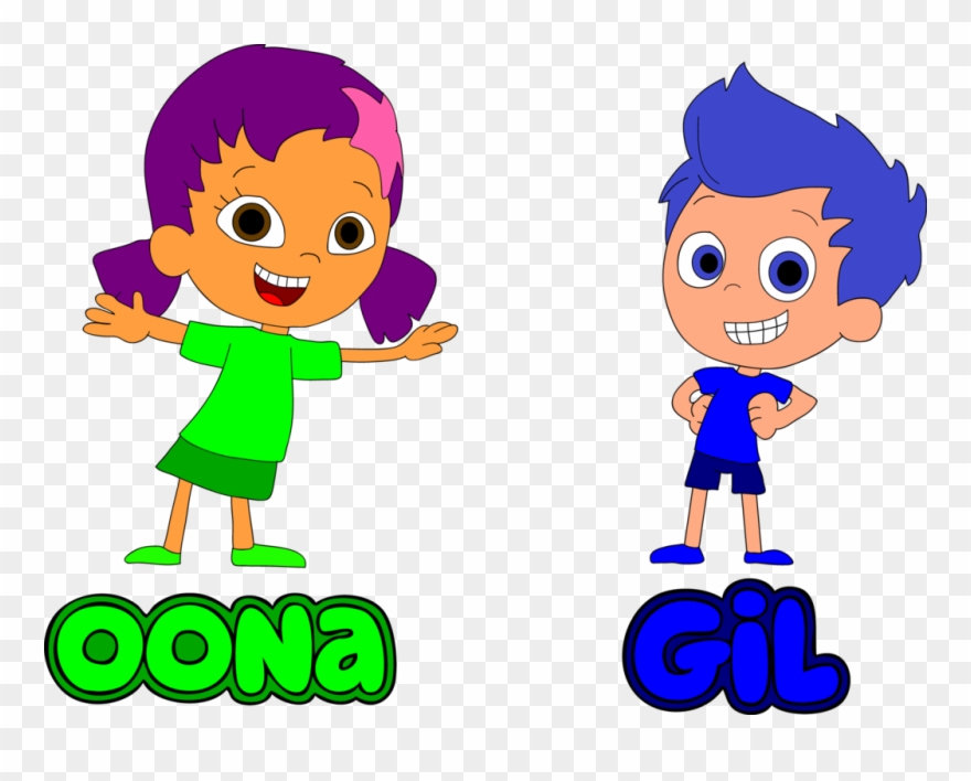Unique Bubble Guppies Characters Design Gallery - Bubble Guppies Oona And Gil Clipart