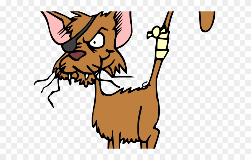 Silly Cat Cliparts - Beat Up Cat Cartoon - Png Download