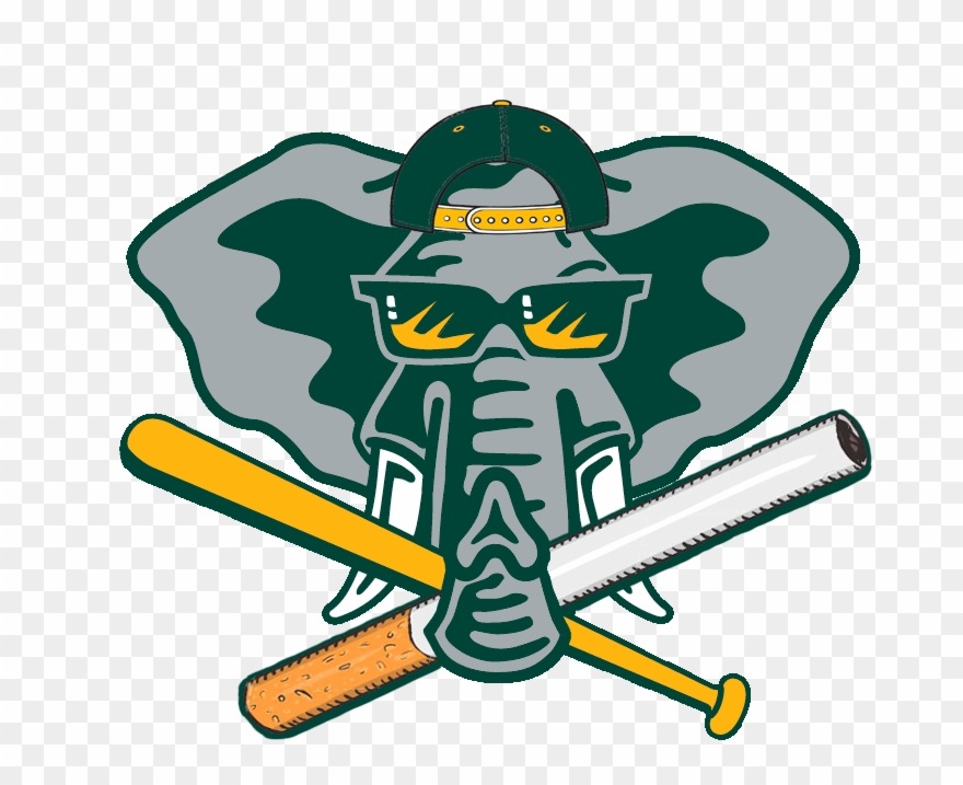 1 Reply 0 Retweets 8 Likes - Oakland Athletics Logo Elephant Clipart